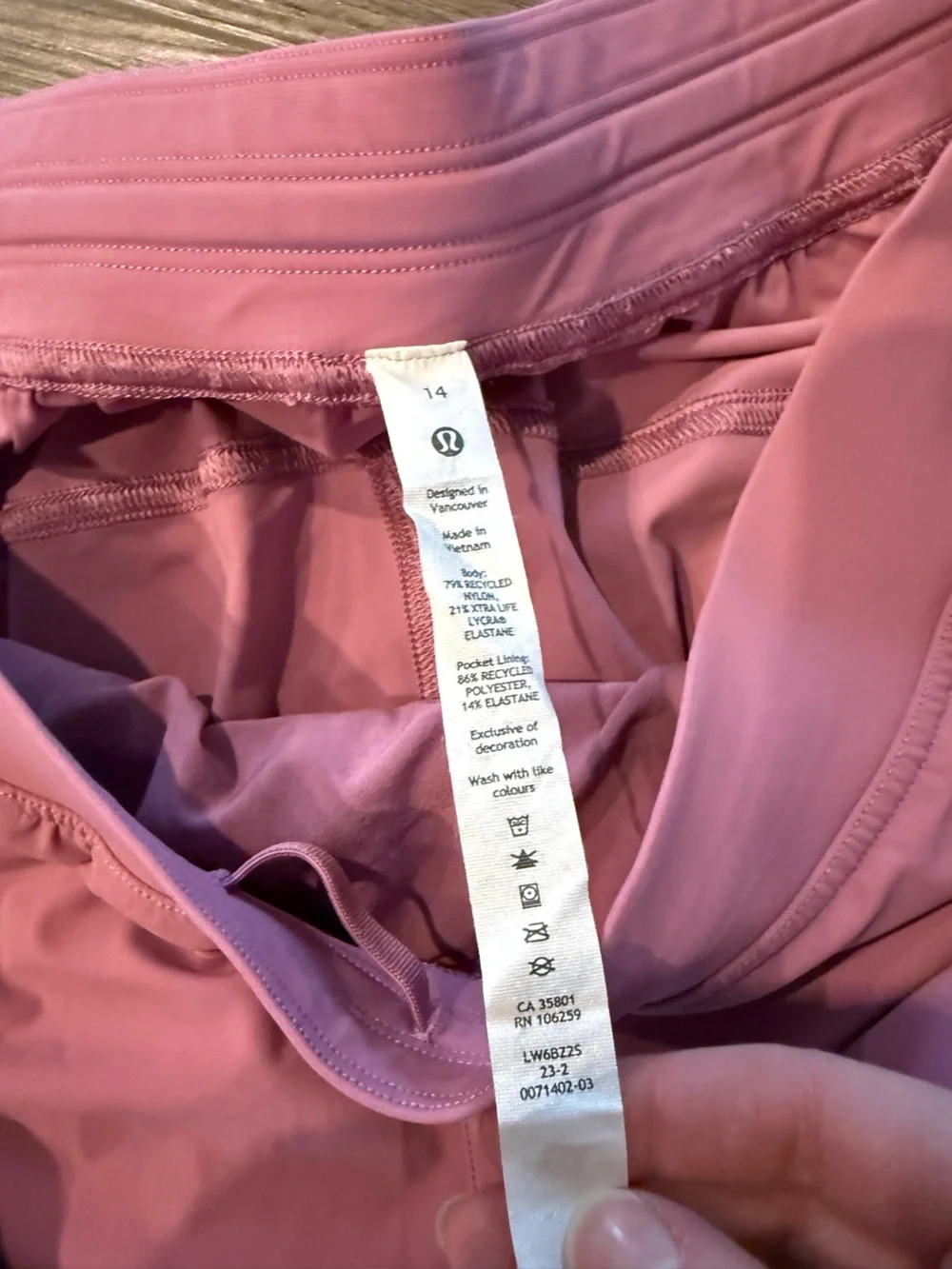 Lululemon Adapted State High Rise Jogger Size 14
